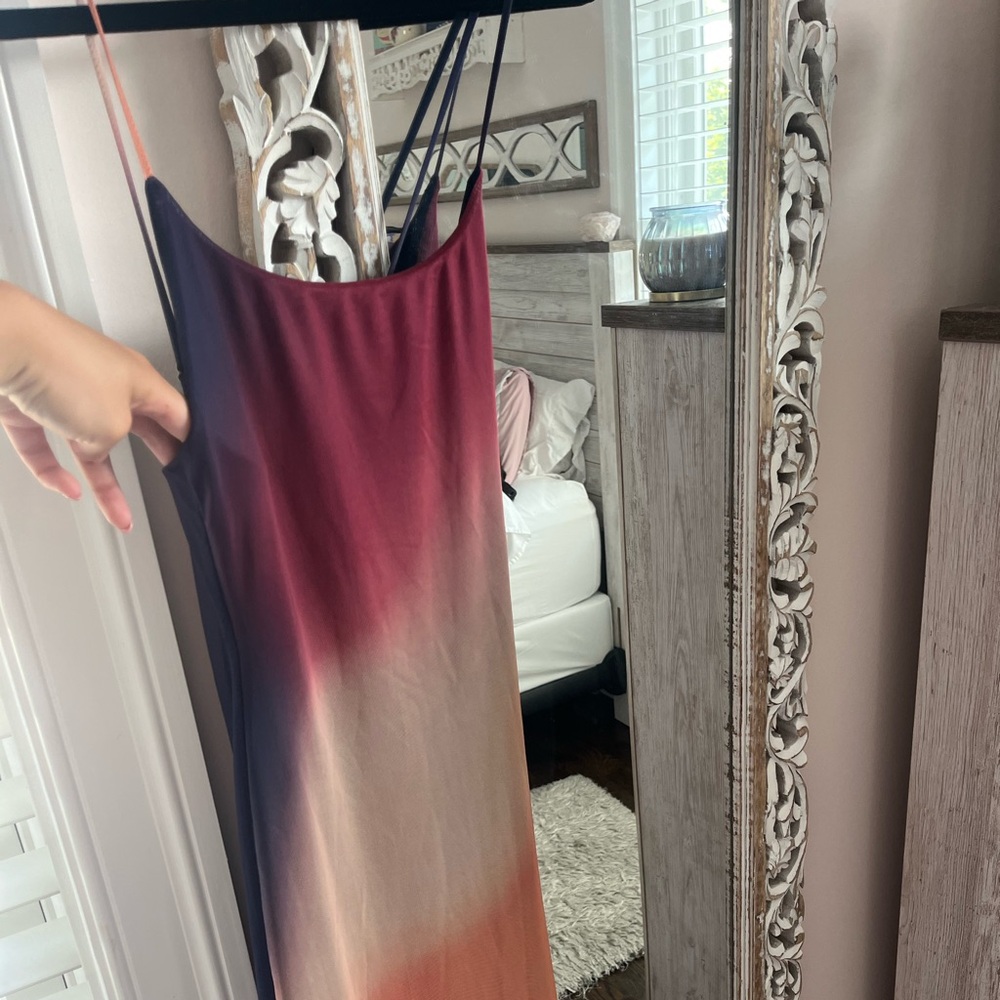 New with tags Princess Polly multi color maxi dress